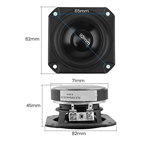Altavoces de 3 pulgadas 4 ohmios para solucionar la falta de espacio en salones 5