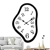 Générique Orologio da Parete – Acrilico 25×16.2×5cm | Orologio da Parete Retro Silenzioso, Design Irregolare | -OGE Decorativo Moderno per Casa, Cucina, Aula E Regali