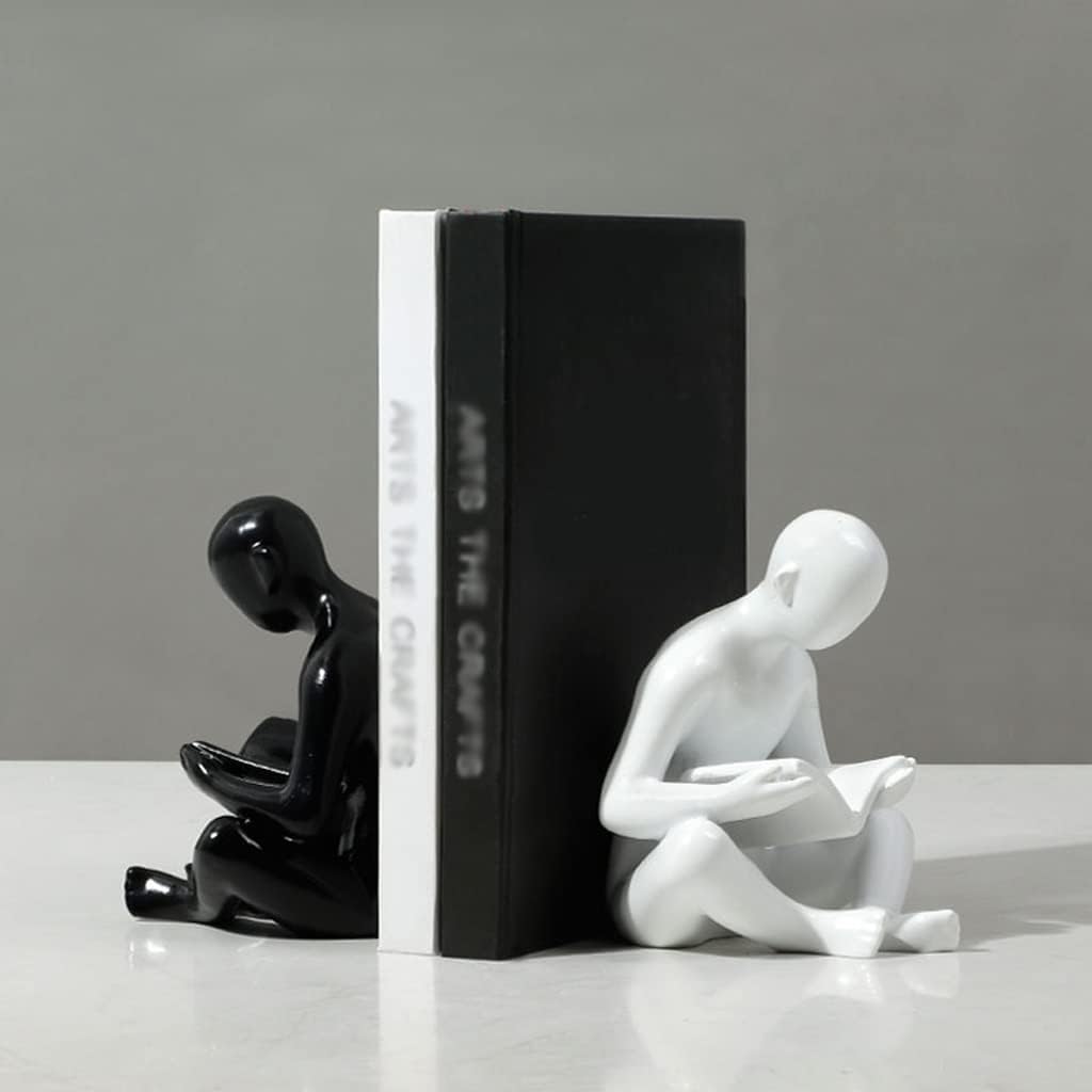 BookEnds樹脂キャラクターBookend Crafts Ornament Home Decor 【ヘビーデューティブックエン】 Modern L