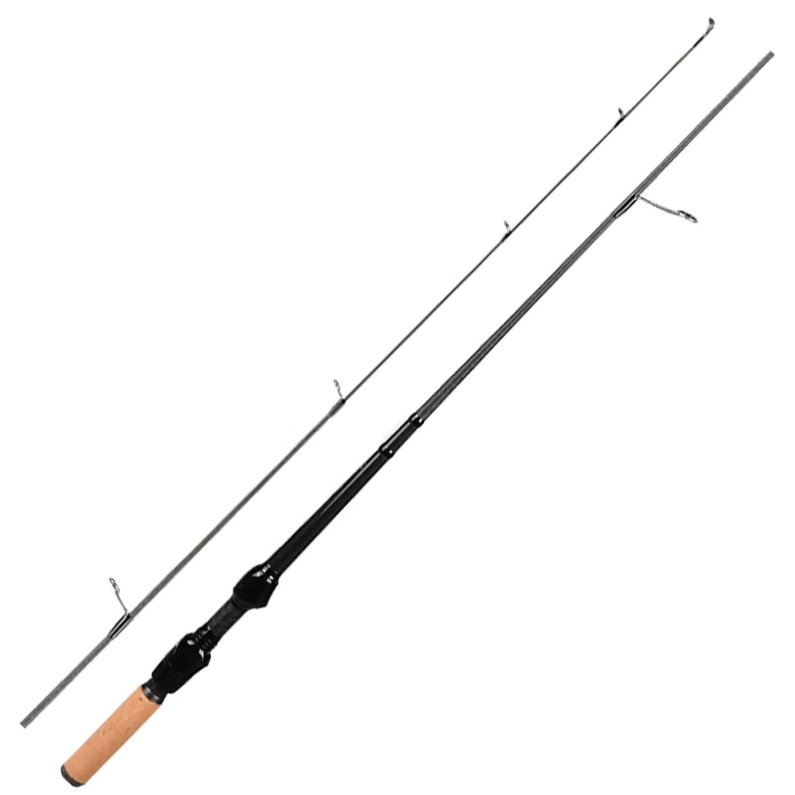 HANDING Star Blade Ultralight Fishing Rod Fuji Guides and Real Seat UL Spinning Rod and Baitcasting Rod Worry-Free 1 Year Service