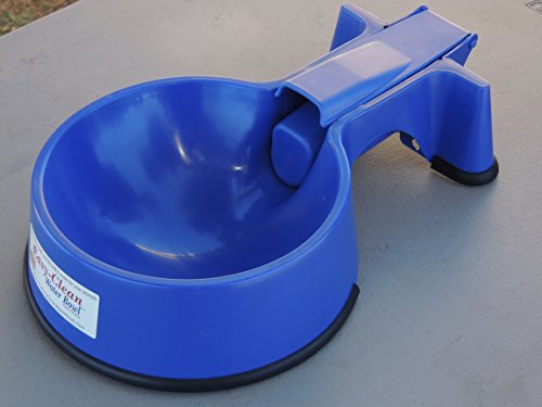 The Easy-Clean Auto-Fill Water Bowl With (5-Foot) Long Stainless Steel Hose, 32 Ounces,Blue #TOP5