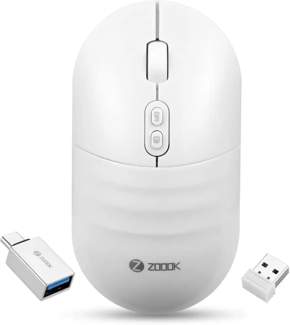 See full amazon price history chart for Zoook Jaguar Wireless Mouse -Rechargeable/Free Type C Converter/ 3 DPI Levels/Auto Shut Down/Silent Click Technology/ 700 Mah Battery/Light Weight/Plug and Play Zoook Jaguar Wireless Mouse -Rechargeable/Free Type C Converter/ 3 DPI Levels/Auto Shut Down/Silent Click Technology/ 700 Mah Battery/Light Weight/Plug and Play (B0BPHTN3JZ) Amazon Price History, Amazon Price Tracker