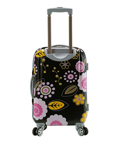 Rockland Vision Hardside Spinner Wheel Luggage, Pucci, Carry-On 20-Inch #TOP2