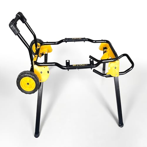 Image of Gabasinover Rolling Table Saw Stand Compatible with DEWALT