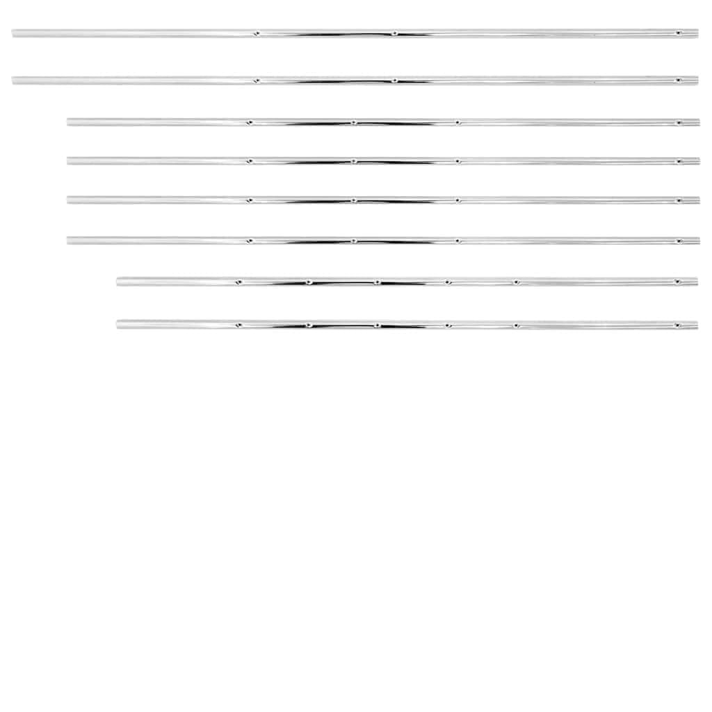 Generico Aste per Calcio Balilla 8 pz 15,9 mm,Tavoli da biliardino