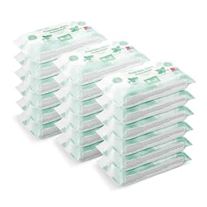 by Amazon Fresh Babyfeuchttücher 1008 Tücher, leicht parfümiert, 18 Packungen à 56 Stück