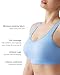 Wacoal Women's Sydney Sport Unlined Full Coverage Underwire Sports Bra, 855302, Bel Air Blue, 38D