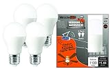 MiracleLED 604016 Rough Service Long Life Harsh-Environment Bulb, Replaces 100W, Cool White, 4-Pack,