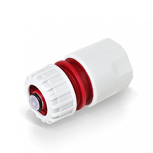 Preisvergleich Produktbild Berlan 10 x Schlauchstück 1 / 2'' Zoll mit Wasserstop -RED LINE