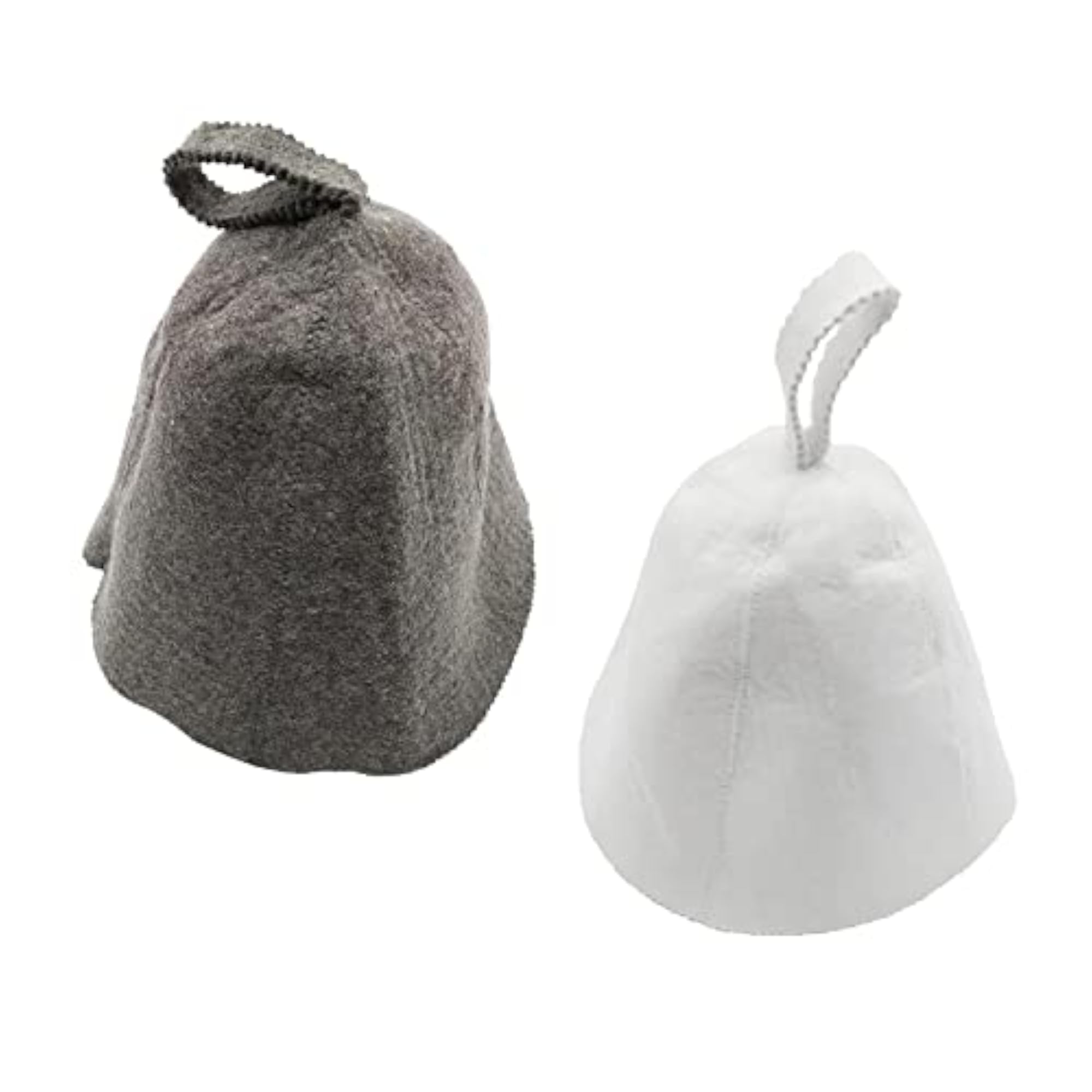 Women's Wool Sauna Hat for Bath House, Portable & Safe