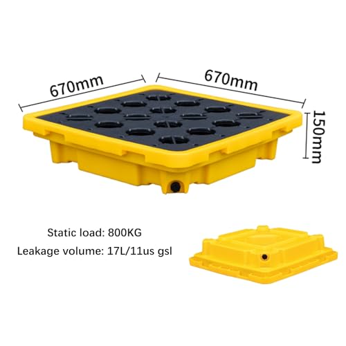 Bac de rétention pour fûts idéal pour garage modulaire et usine - 2