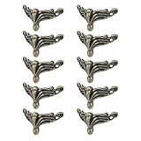 Matériau : fabriqué à partir d'un alliage de zinc robuste, support de fixation pour protéger vos meubles de l'usure.