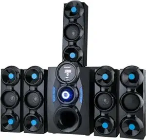 SKYSTER Jumbo Smart Bluetooth Home Theatre 5.1 Multimedia Speaker & Aux Connectivity Perfect for Home Entertainment Audio System (Black, 5.1 Channel)