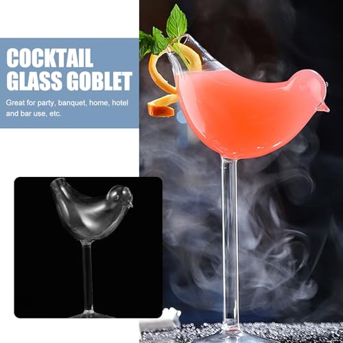 Verres à cocktail originaux en forme d'oiseau pour cadeau de mariage - 4