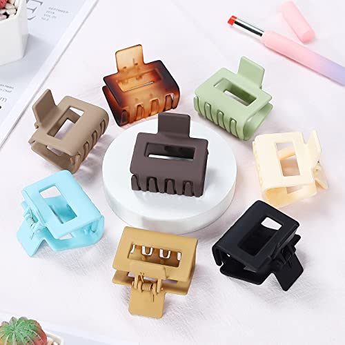 16 Pack Hair Clips Large 4.1 Inch Claw Clips 2 Inch Small Hair Clips For Hair Rectangle Hair Claw Clips For Thick Hair And Thin Hair Hair Clips For Women Hair Barrettes #TOP5