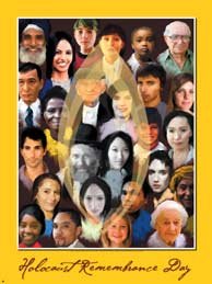 Holocaust Remembrance Day Poster HOL2