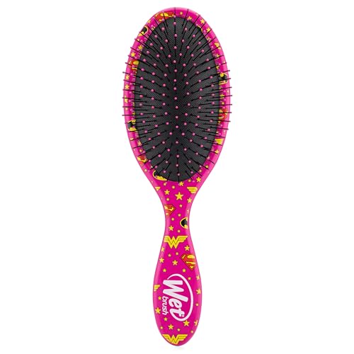 Brosse WetBrush Original Detangler Wonder Woman DC pour démêler les cheveux