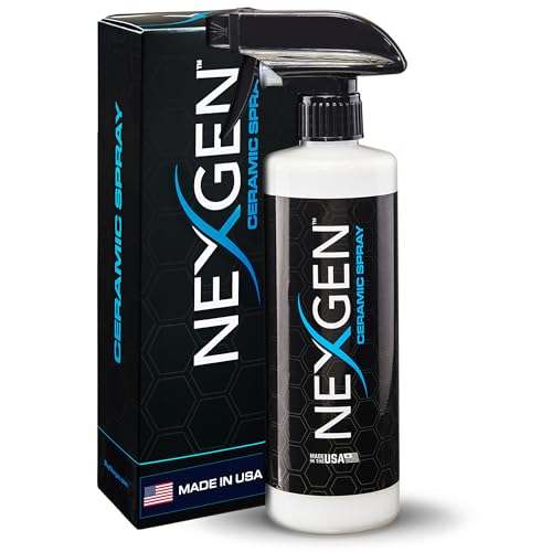 Nexgen Ceramic Spray Silicon Dioxide — Easy to Apply, Ceramic Coating Spray for Cars — Professional-Grade Protective Sealant Polish for Cars, RVs, Motorcycles, Boats, and ATVs — 16oz