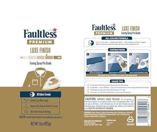 Faultless Premium Professional Starch, 20 Ounces (2)