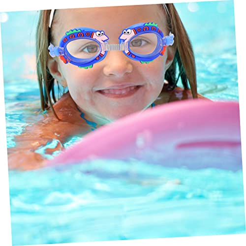 Kisangel 4 Pçs Óculos De Natação Infantil De Desenho Animado Óculos De Adulto Óculos De Criança Ócul