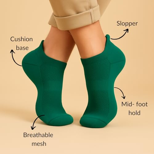 Image of SuperGeneriX Bamboo Socks for Men, Odor-Free & Soft Bamboo Socks, Cushioned & Breathable Socks, Durable Bamboo Socks