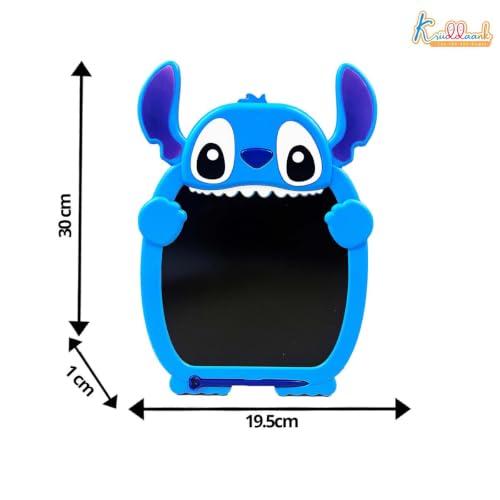 Image of Stitch LCD Writing Magic Tablet 11.5cm, Drawing Pad for Kids, Preschool Early Education Toy, Toddler Travel Game for Boys & Girls, Birthday Gift for 3 4 5 6 7 8 9 Year, Stitch Theme Color