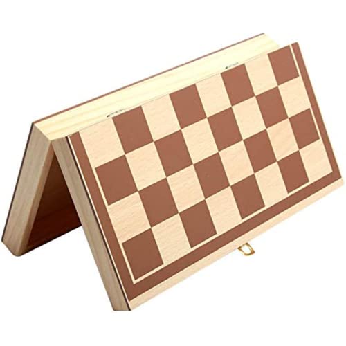 Chess Sets - Chess Board Game - 11 Inch Folding Wooden Standard International Chess Set Board Game - Chess Sets For Adults - Chess Set For Kids - Portable Travel Chess Game For Beginner #TOP6
