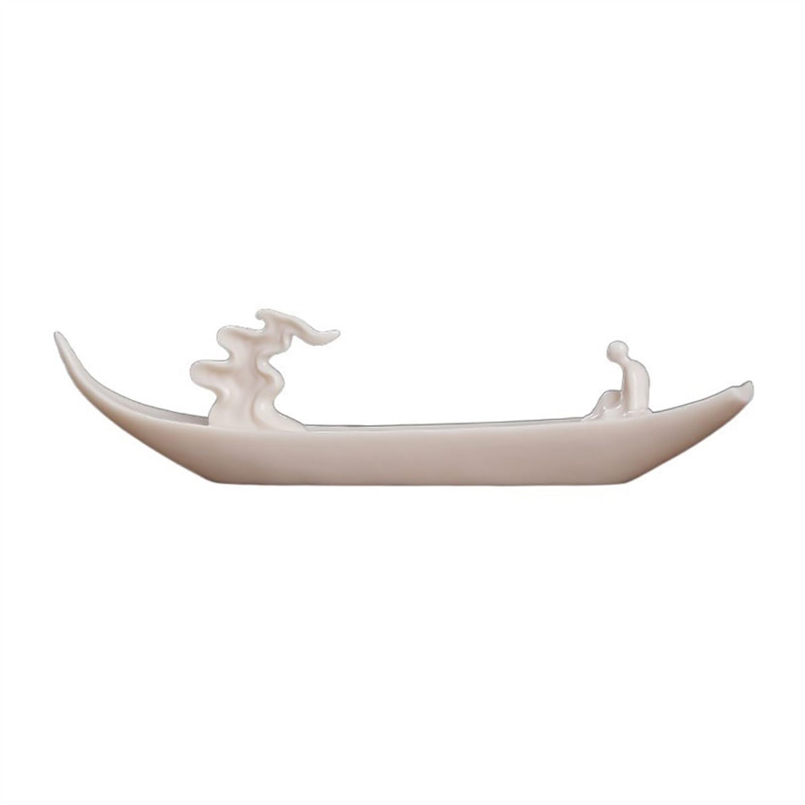 Incense Holder Personalized Ceramics Thread Holder Household Creative Zen Ship Type Decorate Incense Burner Decorations Teahouse