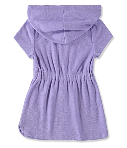 Girls Hooded Swimsuit Coverups Zip-Up Absorbent Terry Swim Cover Up, Size 2T-163
