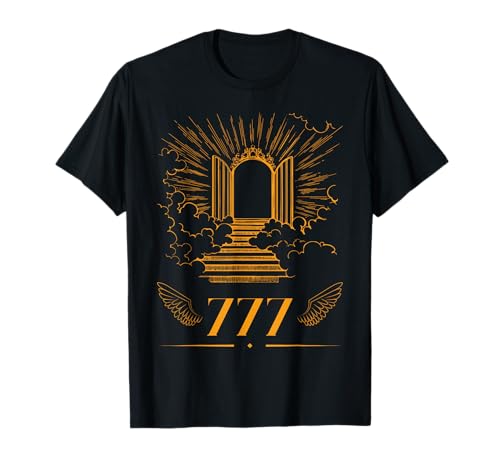 Angelic Sound Number 777 Angel Numbers Numerology Spiritual T-Shirt