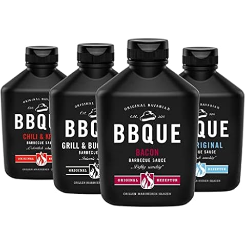 BBQUE Baconlicious 4er Vorteilspack 4x 400ml Barbecue-Saucen Cover
