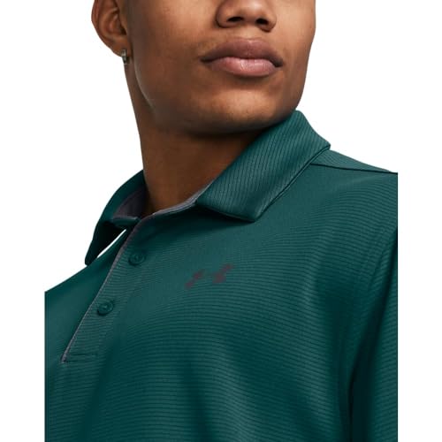 Image of Under Armour Men's Polyester Solid Tech Polo | T-Shirt | 1290140-001