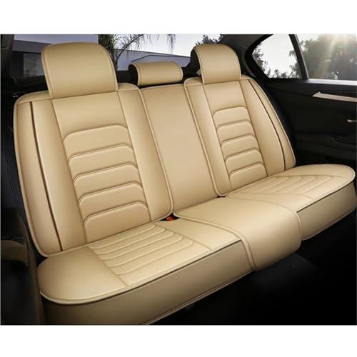 Housses de siège voiture en cuir beige arrière pour BMW X3 X5 X1 F25 G30