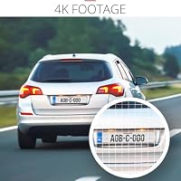 Thinkware ARC 700 Dashcam - 4K UHD 2160p Front- & 2K QHD Rückkamera - Integriertes WLAN-GPS, Super Nachtsicht 3.0, Hardwire-Kabel für batteriesicheren Parkmodus - 64 GB SDCard - Android/iOS – Ansicht 3