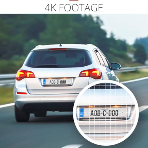 Thinkware U3000 PRO Dash Cam - 4K UHD 2160p Front & 2K QHD Rear Car Camera - Built-in GPS, Super Night Vision 4.0, Hardwire Lead For Battery Safe Radar Parking Mode - 64GB SDCard - Android/iOS App - Image 5