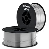 MJUM フラックス入り 溶接ワイヤー 0.8mm 1.0kg ノンガス溶接 100v 半自動溶接機ワイヤー 溶接 低スパッタ 半自動溶接用 ワイヤー スチール 鉄 軟鋼 炭素鋼 【2Pcs】