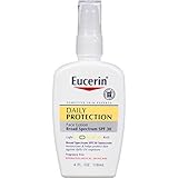 eucerin q10 active dia Protector solar Eucerin - Loción facial de protección diaria, factor de protección solar (SPF) 30, 120 ml