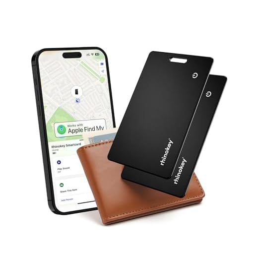 Rhinokey Wallet Tracker Card - 2 Pack