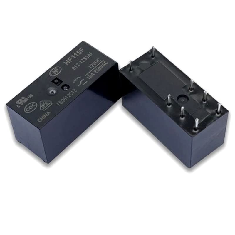 Relais HF115F 12V 8 broches pour réparer une carte électronique