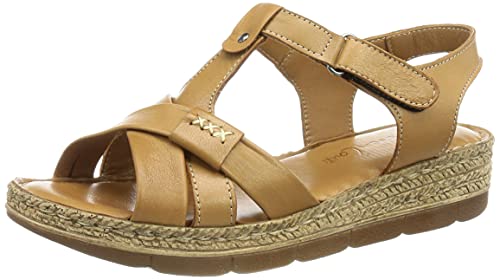 Andrea Conti 1889615, Sandalia Mujer, Brandy, 37 EU