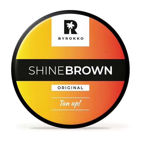 BYROKKO Shine Brown Tanning Accelerator Cream Cover