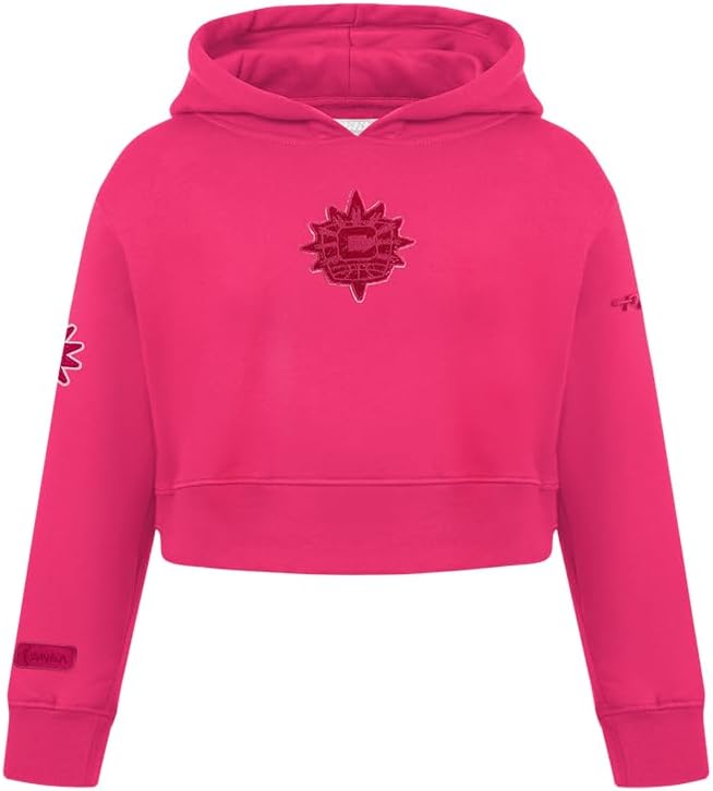 Pro Standard Big Girls WNBA Classic Triple Pink Fleece Pull Over Hoodie