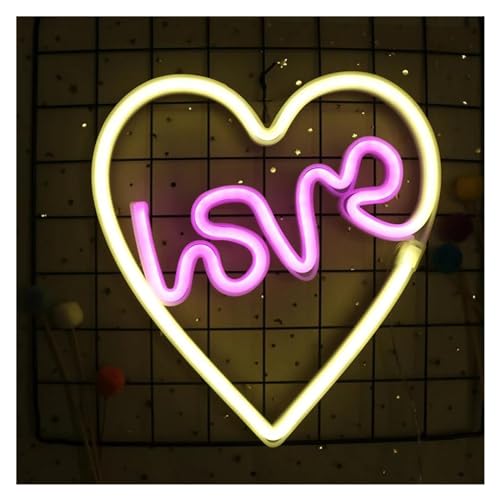 Amour LED néon signe pour créer une ambiance cocooning