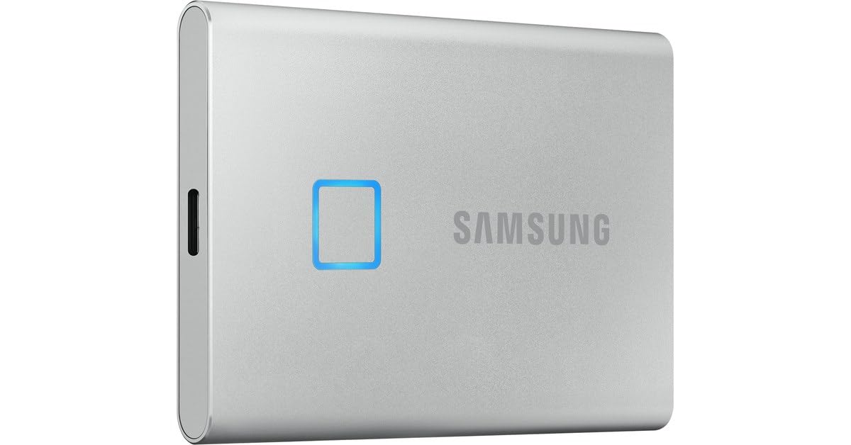 Samsung T7 Touch Portable SSD - 500 GB - USB 3.2 Gen.2 External