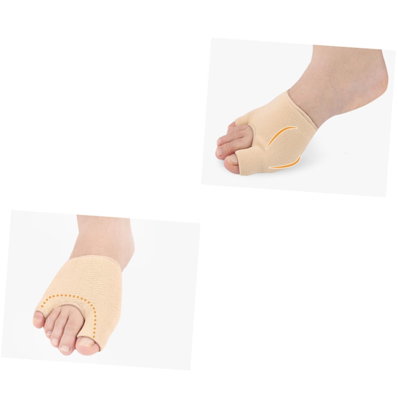 BCOATH Big u Shape Sleeve Splint Kit Comfortable Elastic Sebs Material Prevents for Daily Use