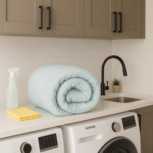 COMFORTNIGHTS Single Waterproof Wipe Clean Duvet 135 x 200cms - 10.5 tog