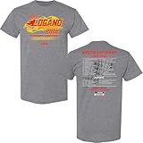 Joey Logano 2026 Schedule T-Shirt - Automotive Racing Apparel - 2X
