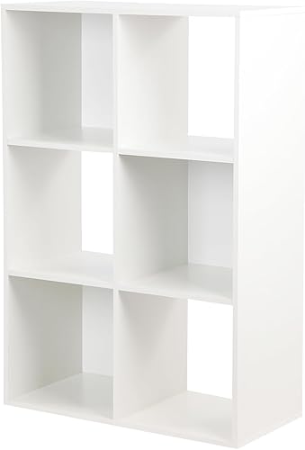 Miniatura 4 de PATHIRA - Cubos organizadores de almacenamiento de madera para comercio electrónico, estantería cuadrada modular, compartimentos de estantes de