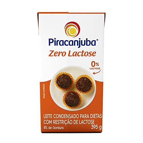 Leite Condensado Zero Lactose Piracanjuba 395g