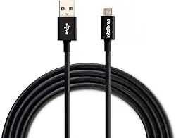 Cabo USB Micro USB 1,2m PVC EUAB 12PP Preto Intelbras